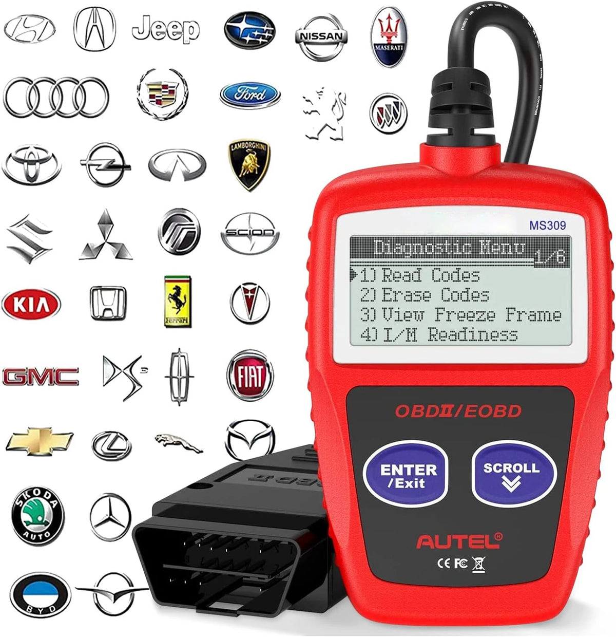 Professional OBD2 Scanner &amp; Car Diagnostic Tool - CTobd