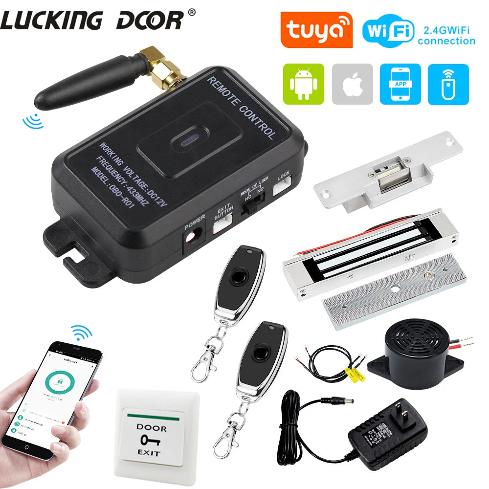 R01 - Smart Wifi Tuya Access Control Kit Remote Unlock