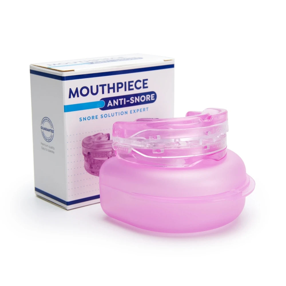 Merall Anti Snore Mouth Guard &ndash; Bruxism Sleep Aid Relief Pink