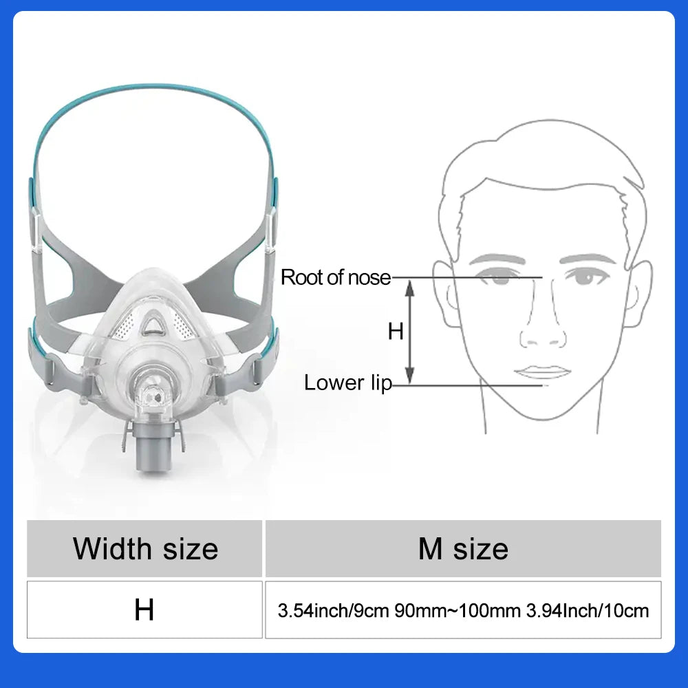 Resoxy CPAP Mask &ndash; Exceptional Comfort for Sleep Apnea Relief M SIZE / CHINA