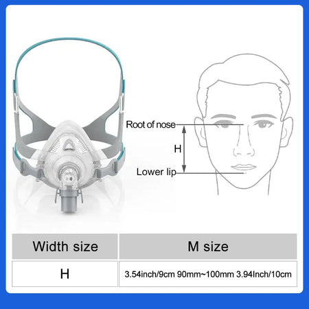 Resoxy CPAP Mask &ndash; Exceptional Comfort for Sleep Apnea Relief M SIZE / CHINA