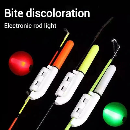 5Pcs Electronic Fishing Light Bite Alarm Rod Bell USB Charge