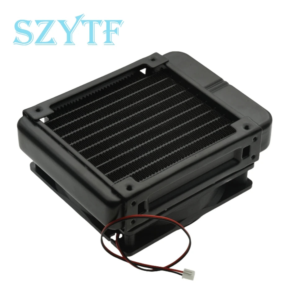SZYTF Low Noise 120mm Aluminium Water Cooling CPU Radiator with Fan