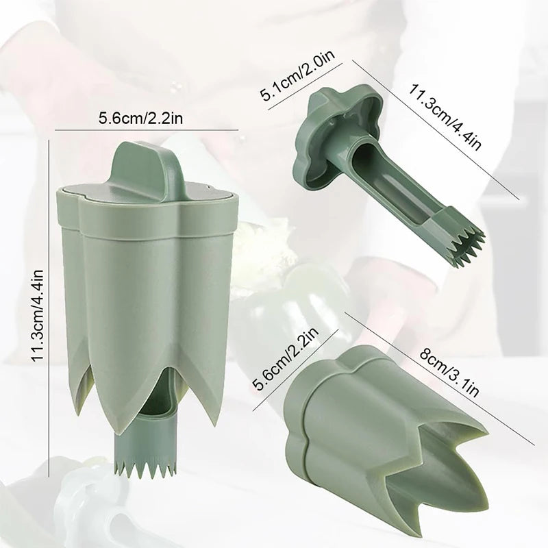 2025 Chili Seed Remover &amp; Bell Pepper Cutter - 2 In 1 Kitchen Gadget