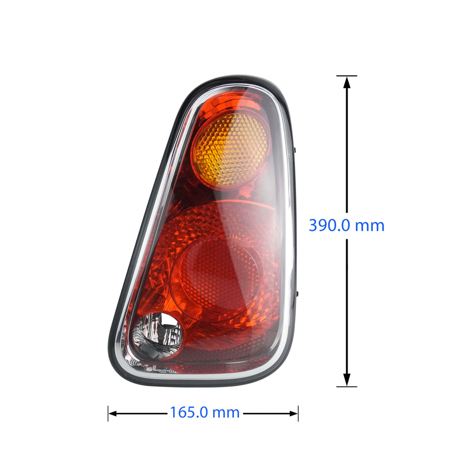 Asamblare Lumină Spate Mini Cooper 2005-08 R50 R53 Partea Șoferului Lentilă Roșie Chihlimbar