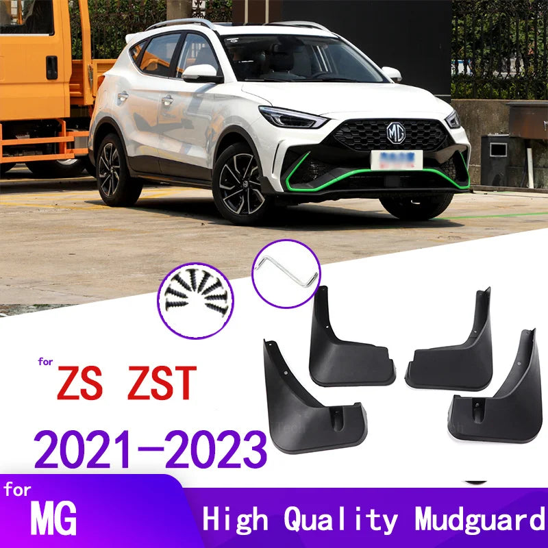 Guardabarros delanteros y traseros ABS para MG ZS EV ZX Plus ZST VS ZS11 2021-2023