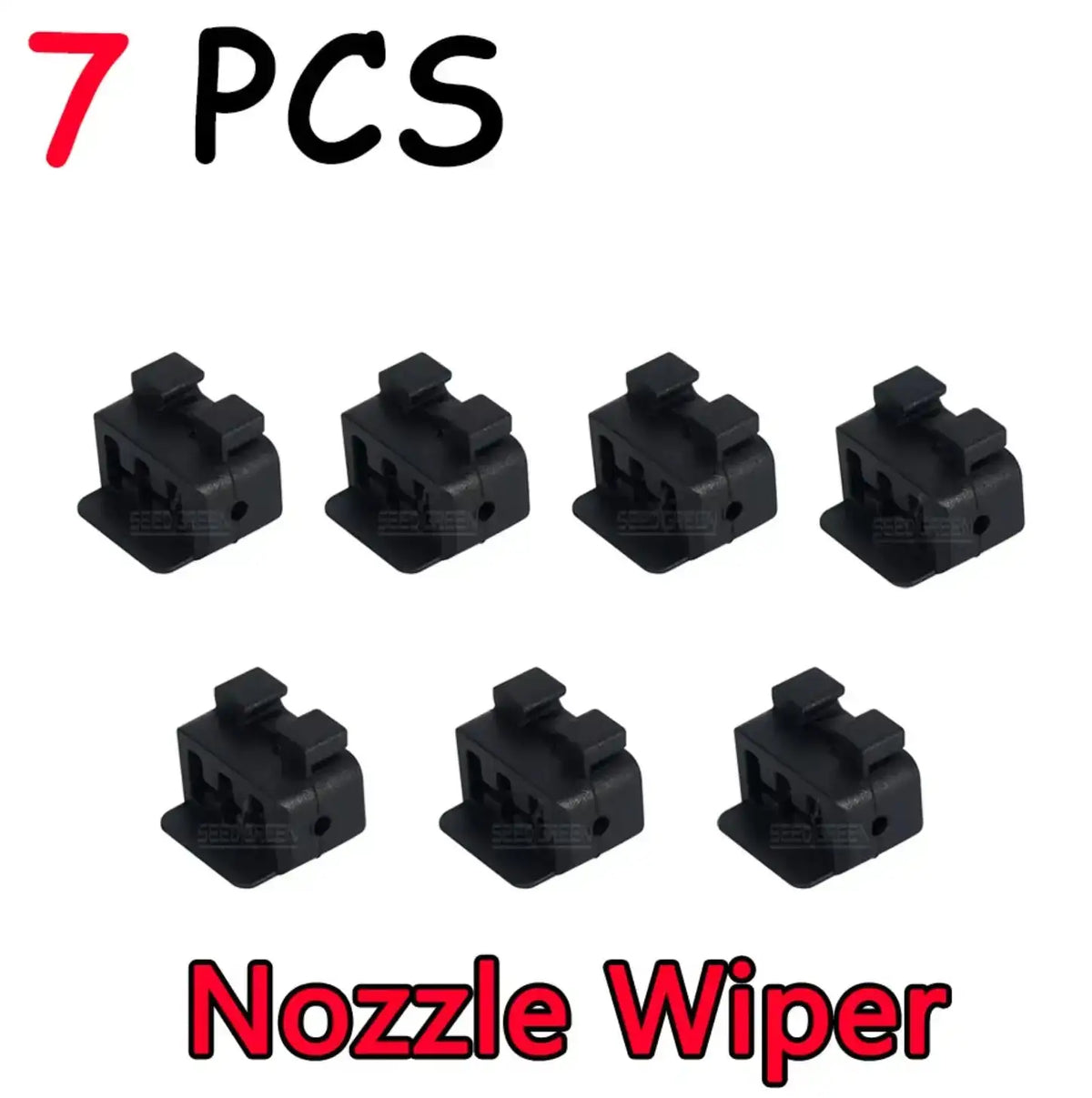Bambu Lab H2D Nozzle Wiper Silicone Cleaning Brush Hotend 7pcs for H2D