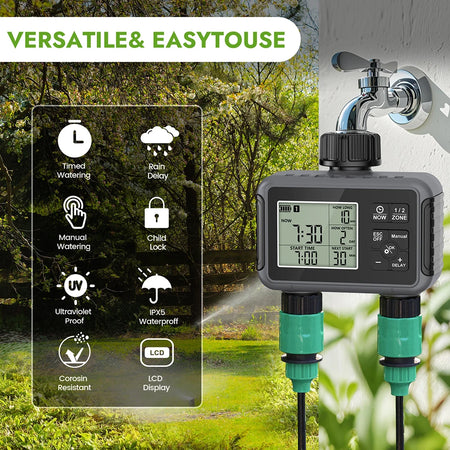 One Half Outlet Button Knob Timer &ndash; Smart Irrigation Timer