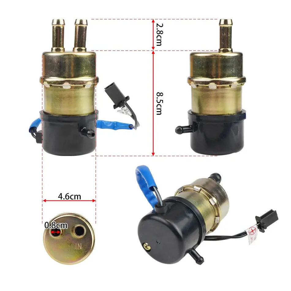 490401055 Motorcycle Fuel Pump 12V For Honda CBR600F XRV750 VT600C Shadow VT750 VFR750F Motorbike Oil Pump Replace 16710-MR1-015 by InterCyprus Trading Ltd