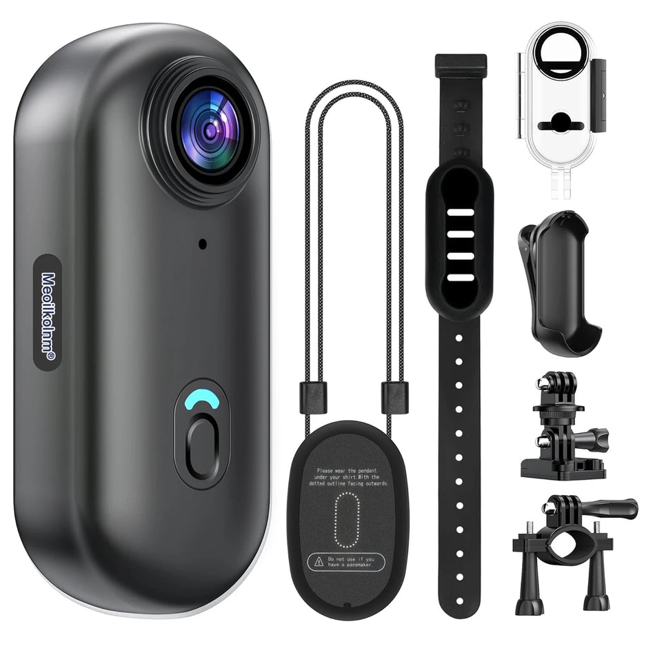 4K Mini Action Camera &ndash; IPX7 Waterproof and Portable Design H88W-4K-Black / CHINA / 64GB