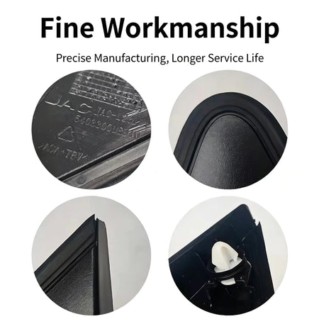 Outer Rearview Mirror Triangular Cover For JAC Refine S2 T40 SEI 2 by InterCyprus Trading Ltd