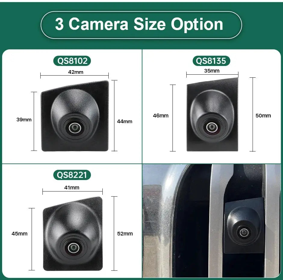 GreenYi AHD 1080P Car Front View Camera For BMW E60 F30 F10 E46 E39 X5 E53 E39 F11 X3 E83 F25 E90 F31 E82 E61 X1 E84 F48 E70 E92 by InterCyprus Trading Ltd