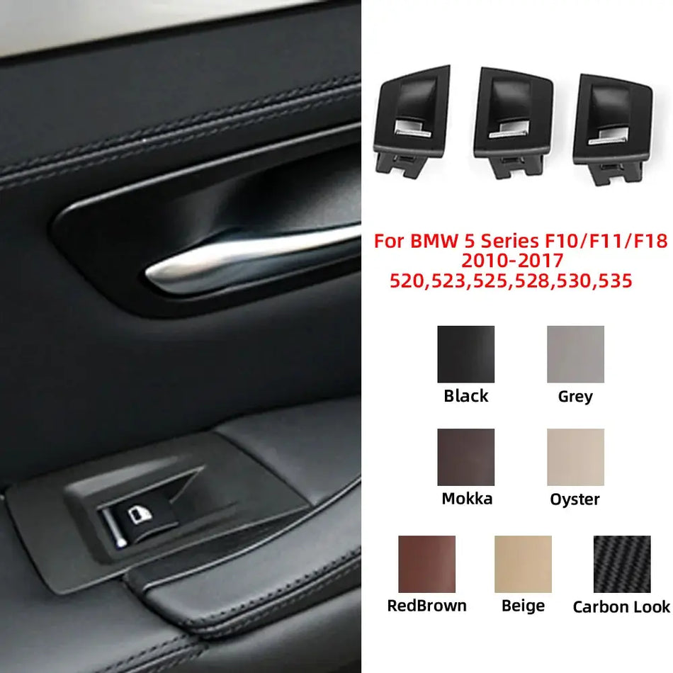 LHD RHD Left Right Passenger Door Window Lifter Switch Panel Cover Button For BMW 5 Series F10 F11 520i 523i 525i 528i 535i by InterCyprus Trading Ltd