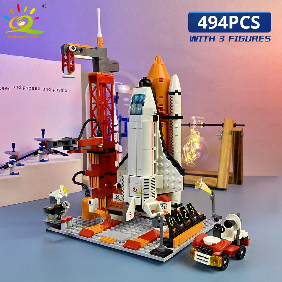 HUIQIBAO Aviation Spaceport Building Blocks Set for Kids NO.61NO box / CHINA