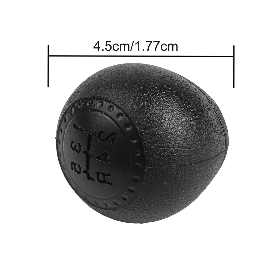 Fiat Punto 5 Speed Gear Knob with Return Spring, Plastic