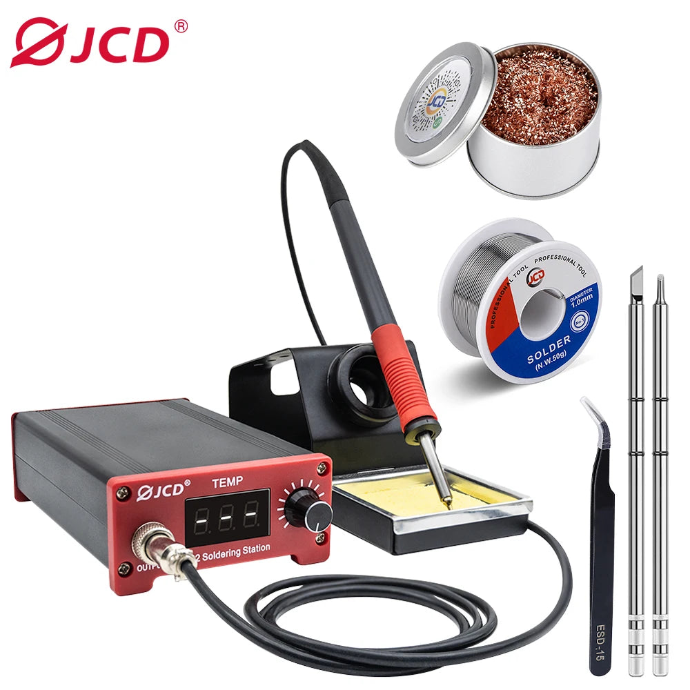 JCD T12 Soldering Station 75W &ndash; Adjustable Temp 100-480 C