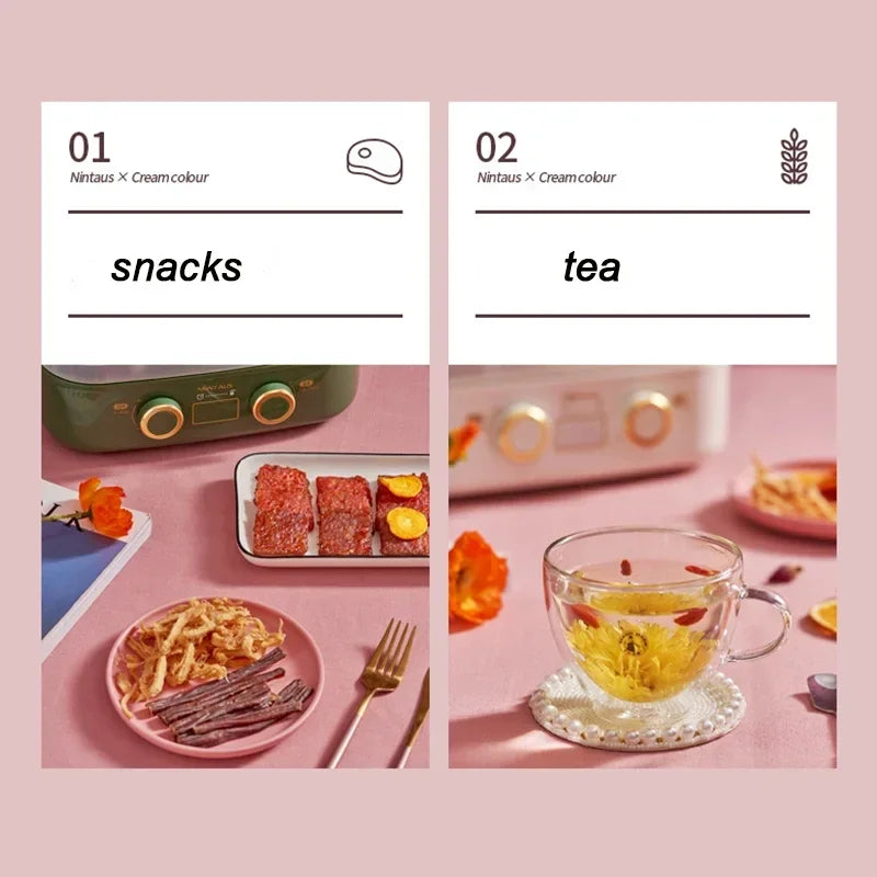 HAEGER 5-Layer Food Dehydrator &ndash; Adjustable Temperature and Timer