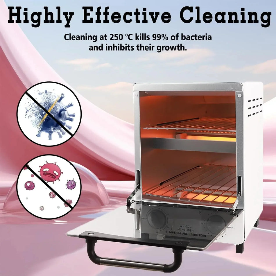 Scaldasalviette Cabinet 12L Griglia Antivirale Sterilizzatore