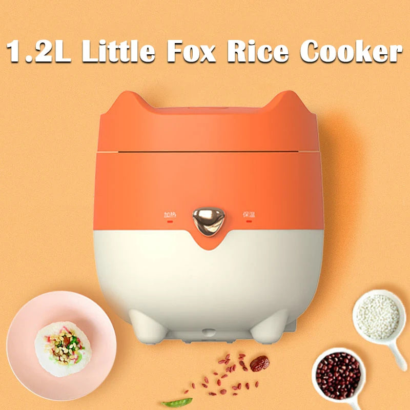 Compact 1.2L Mini Rice Cooker