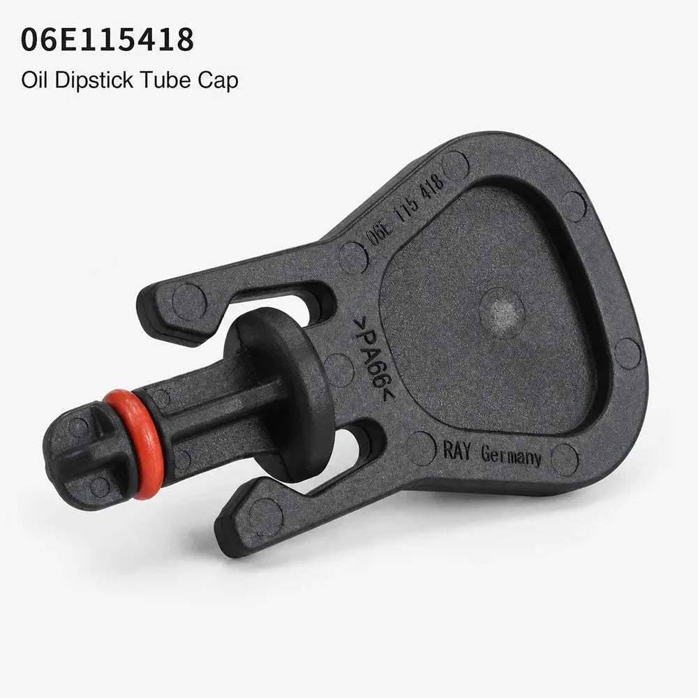 Engine Oil Dipstick Tube Cap Plastic for Audi A4 A5 A6 Q5 06E115418 by InterCyprus Trading Ltd