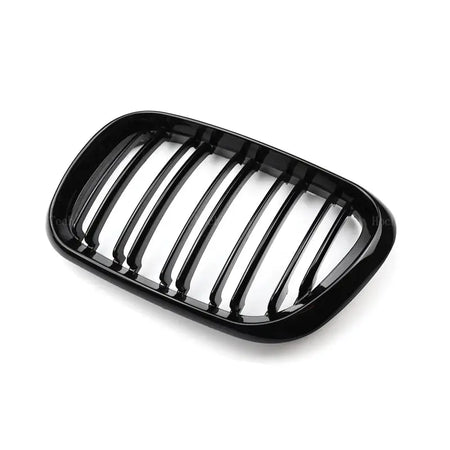 Car Glossy Black Grill Front Kidney Grille for BMW X5 E53 Pre-LCI 1999 2000 2001 2002 2003 Dual Slats Double Line Grills by InterCyprus Trading Ltd