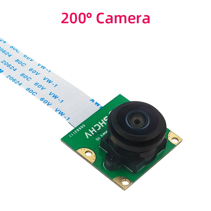 8MP Camera for Raspberry Pi 5 &ndash; Versatile Field of View Options 200 degree