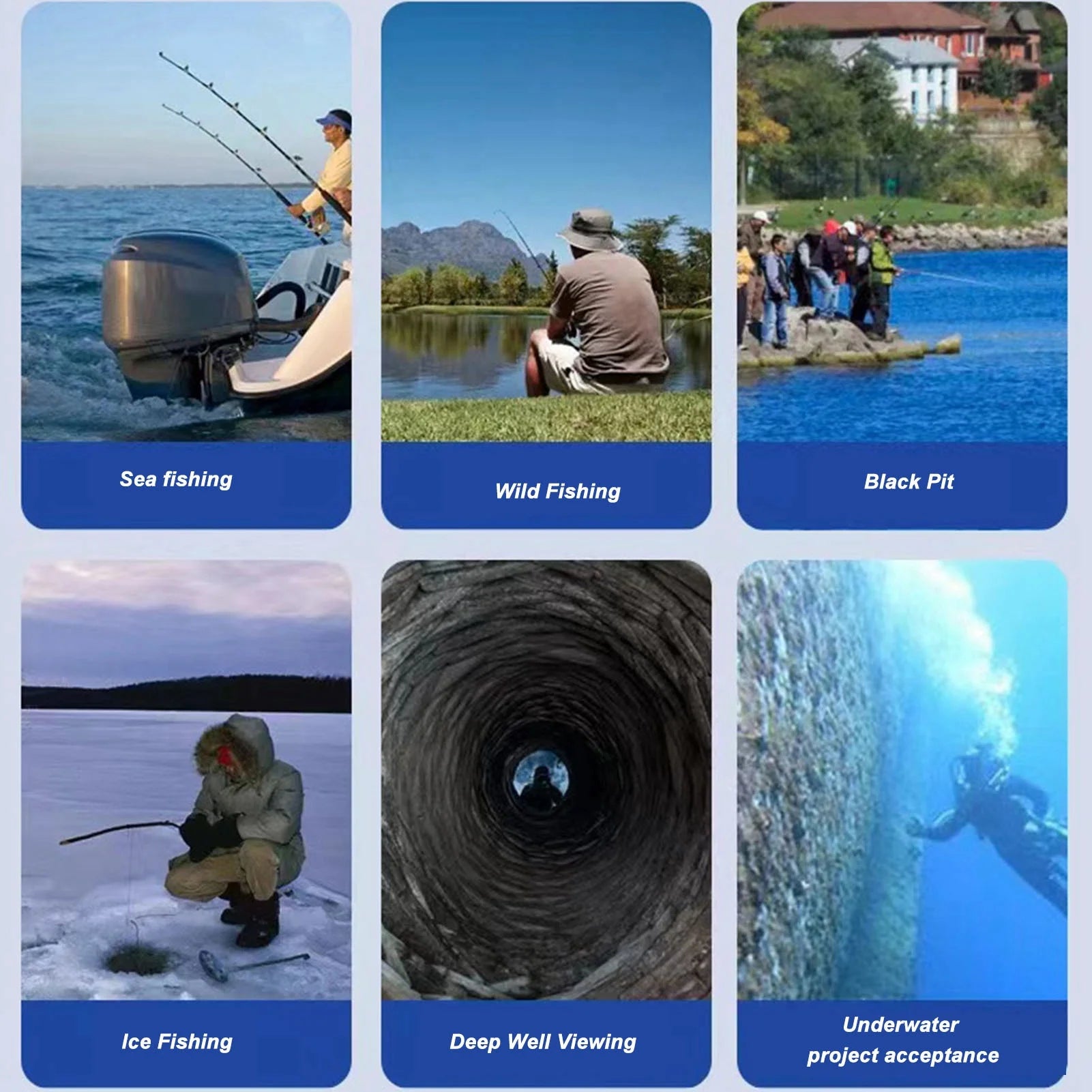 Fish Finder 4.3in TN HD &ndash; High Definition Underwater Vision