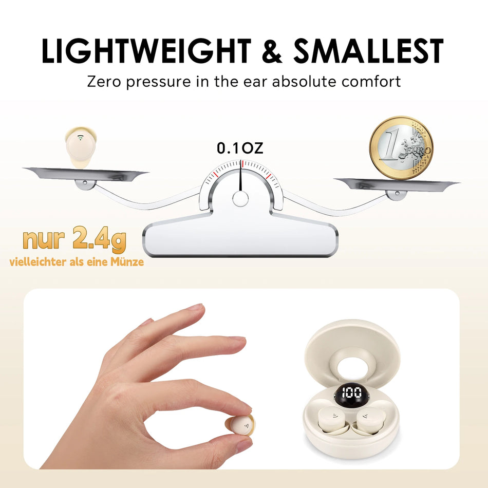 Ακουστικά Ύπνου Bluetooth 5.3 Προσαρμοσμένη Μείωση Θορύβου 40H