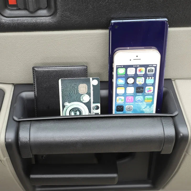 Voor 2003-2007 Hummer H2 ABS Zwarte Deurarmleuning Opbergtray