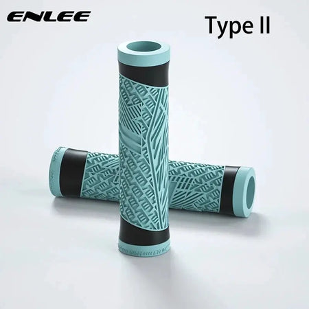 ENLEE Mtb Bike Grips Handle Flat Handlebar Bicycle Silicone Mountain Bicycle Handlebar Covers Soft Ultralight Grips Accessories by InterCyprus Trading Ltd