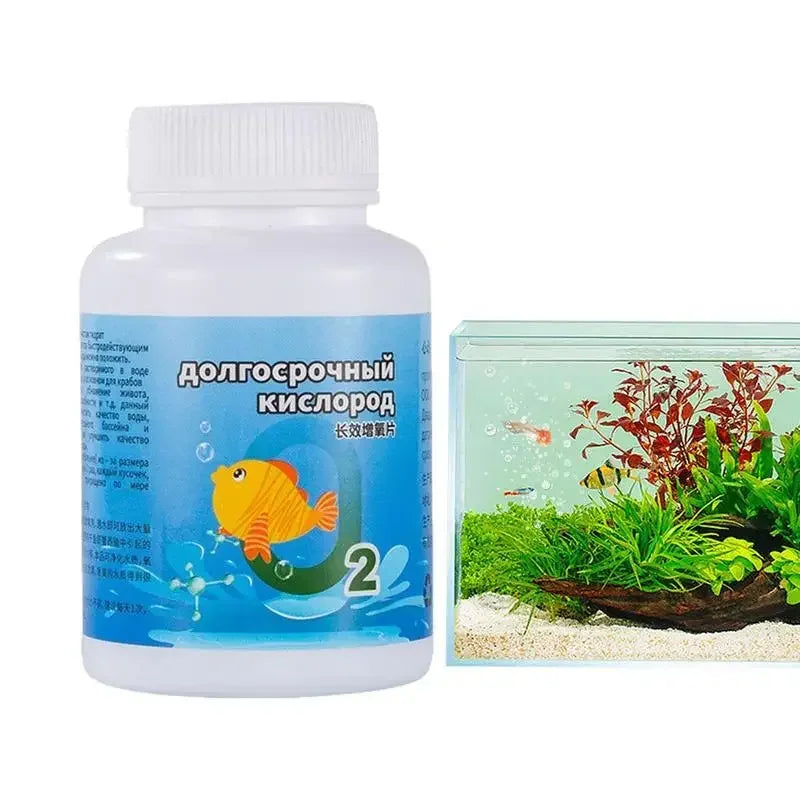 Tank Aquarium Oxygen Tablets &ndash; Long Term Oxygenation