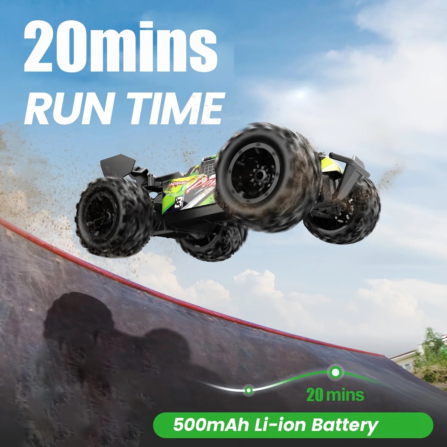 1:20 Off Road RC Car &ndash; High Speed Climbing Drift Pro
