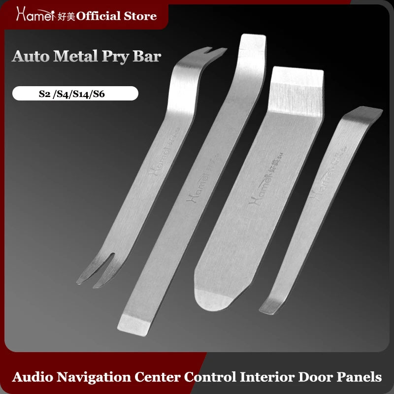 High-Quality Hamei Car Door Panel Pry Tool Set - 4-Piece Interior Trim &amp; Audio Removal Kit