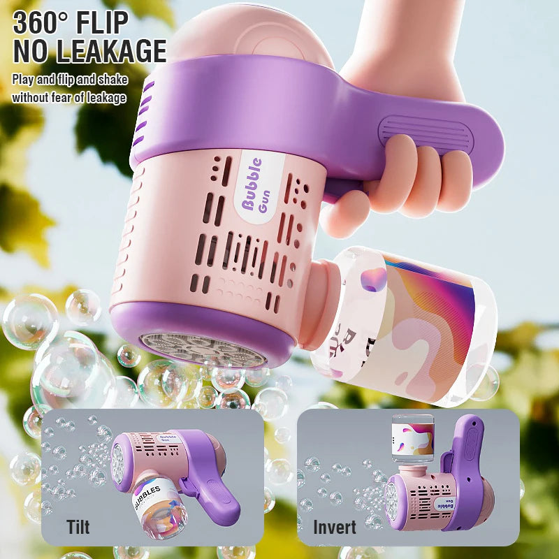 Panda Bubble Gun &ndash; Automatic Soap Bubbles Blowing Maker