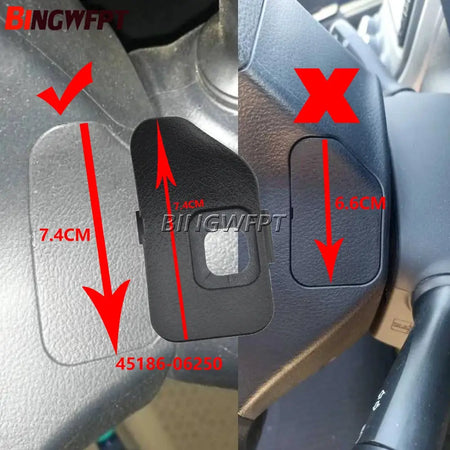 Cruise Control Switch Dust Cover 45186-06250-C0 458186-48050 For Toyota VENZA AGV1* Noah 2013-2015 by InterCyprus Trading Ltd