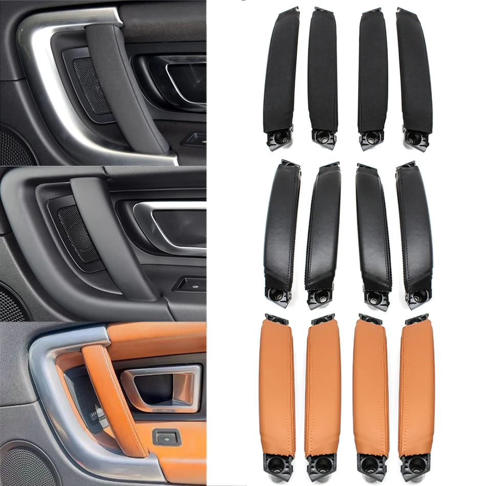 Tiras de cubierta de moldura cromada de manija de puerta para Land Rover Discovery Sport izquierda y derecha