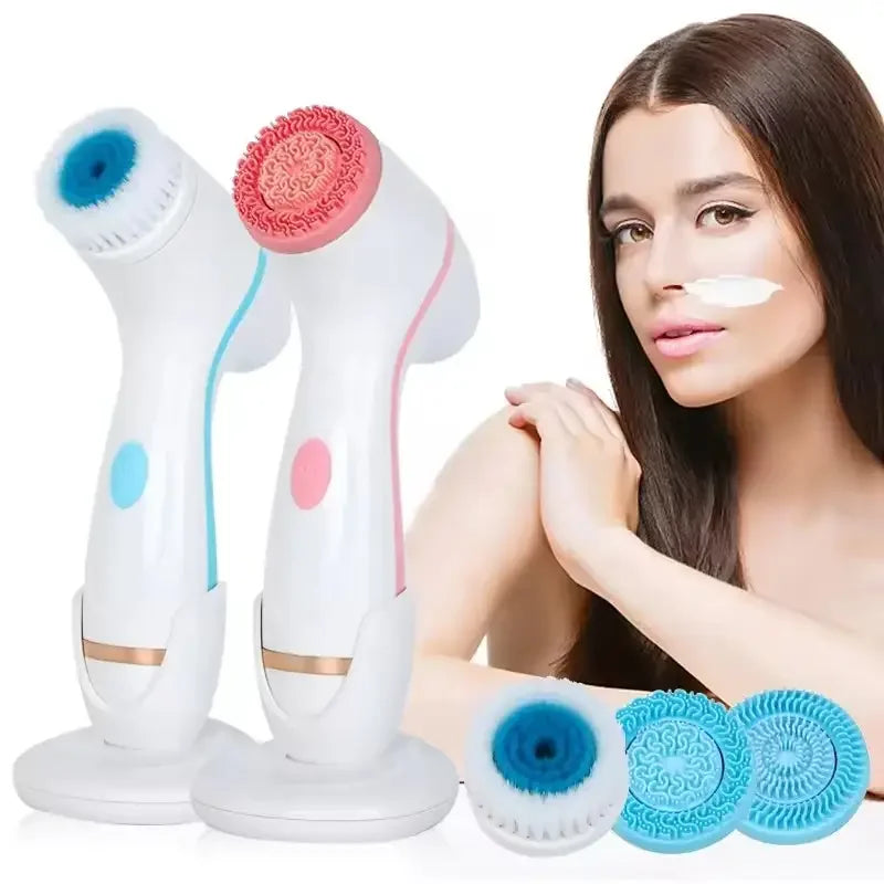 Nu Face Rotating Cleansing Brush Galvanica Spa &ndash; Deep Clean
