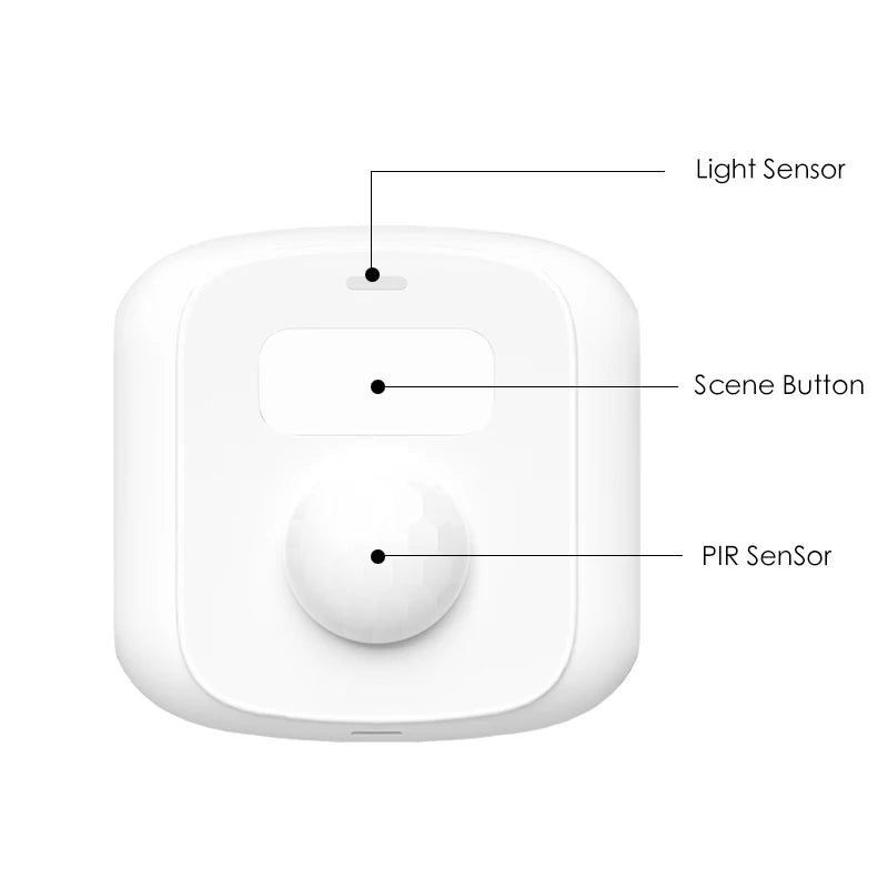 Tuya Zigbee Motion Sensor &ndash; Light Sensor Scene Switch