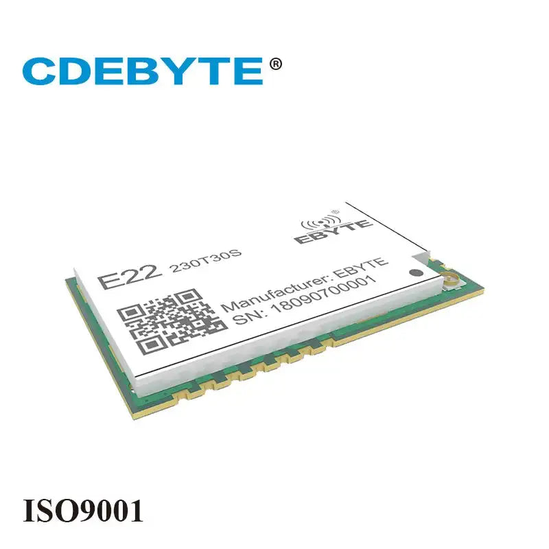 CDEBYTE E22 230T30S V2 LoRa 230MHz SMD Transceiver 30dBm