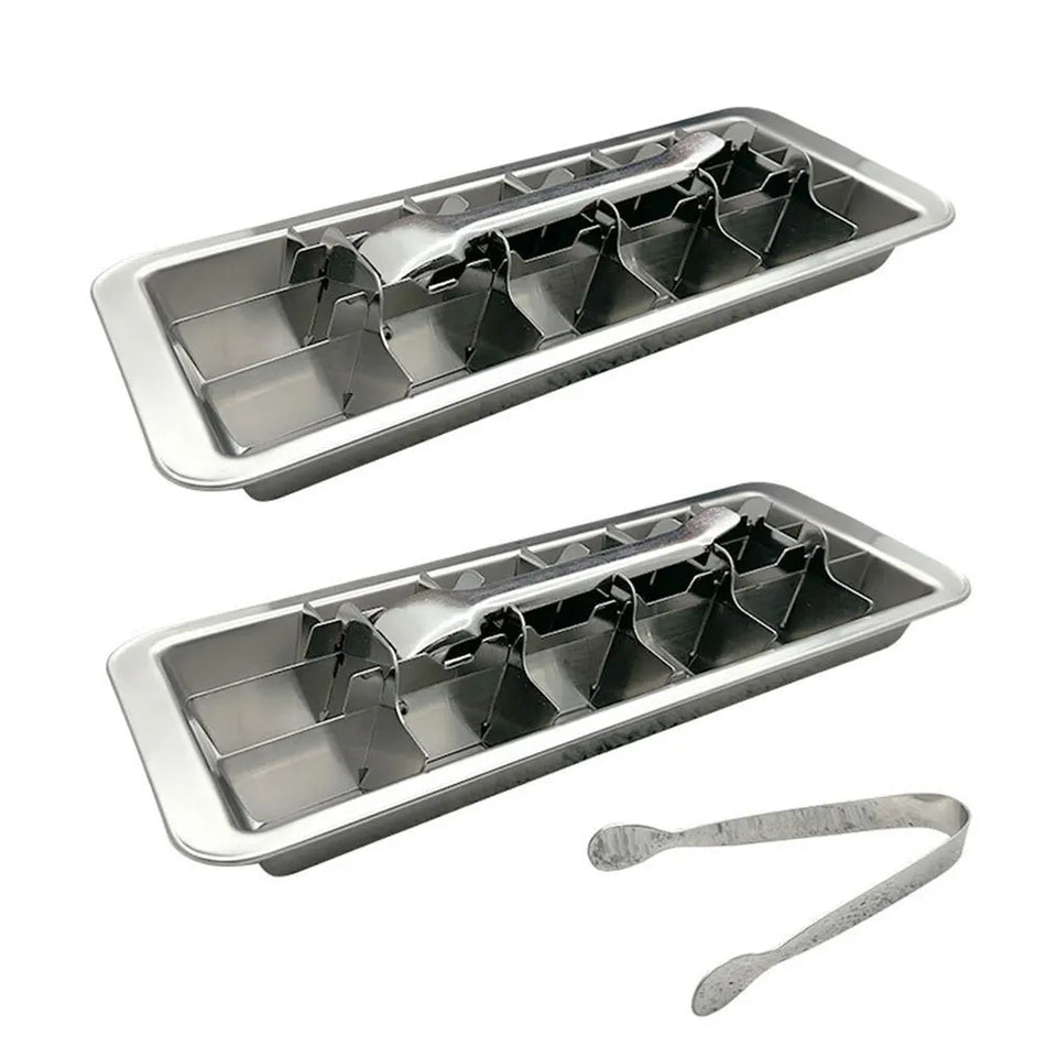 Isbitsform i rostfritt stål 18 fack lätt att lossa