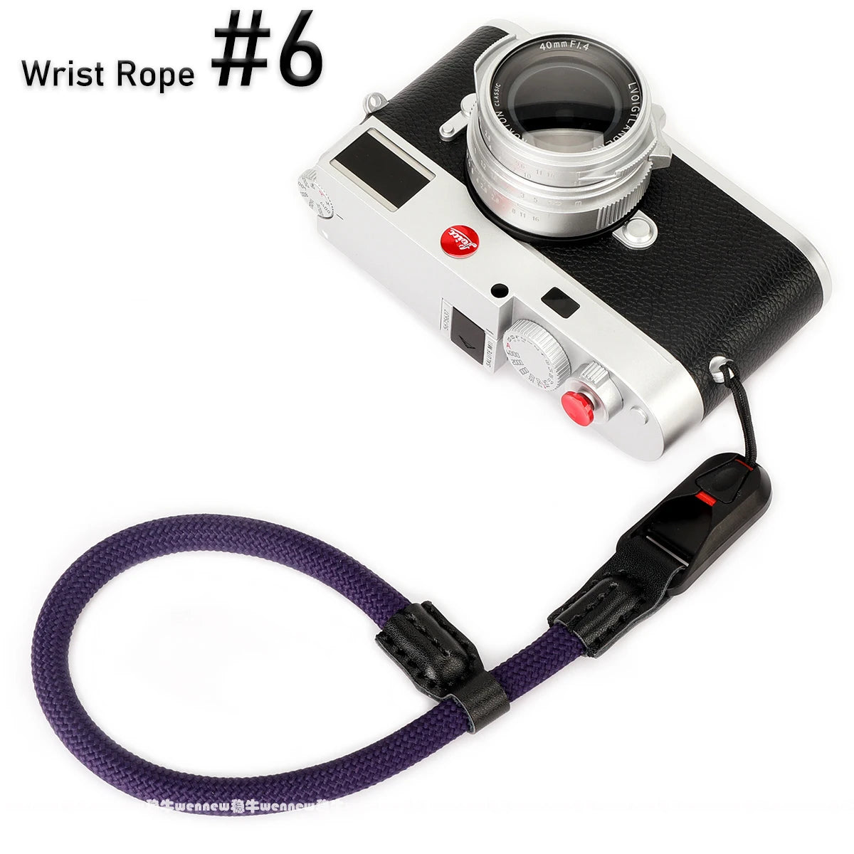 Nylon Rope Sling Camera Strap - Quick Release for Fujifilm, Sony, Nikon Wrist Rope 6