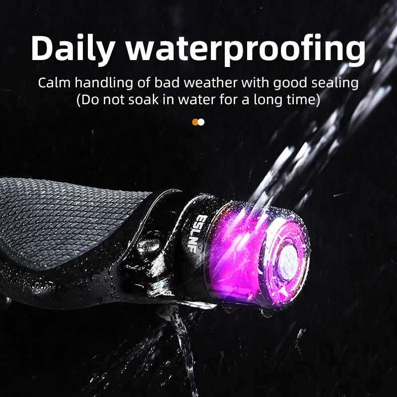 ESLNF Night Rid &ndash; Waterproof Rechargeable Handlebar End Taillight