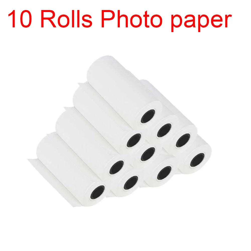 Kids Instant Print Digital Camera &ndash; Instant Photo Prints Paper-10Rolls