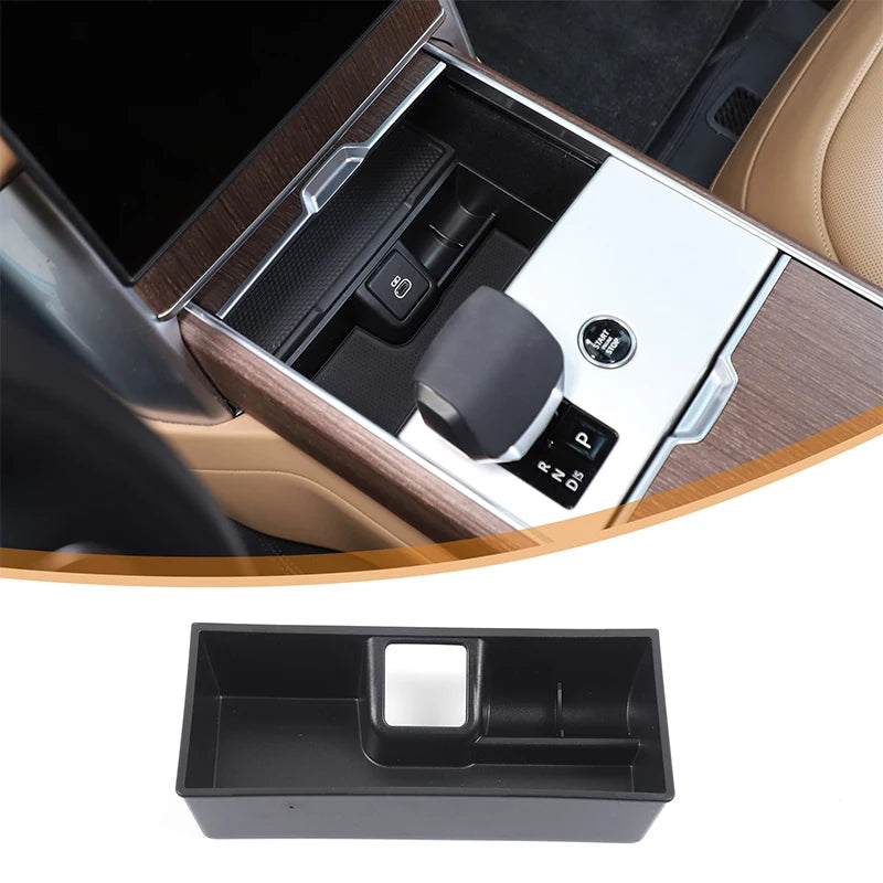 Κουτί Αποθήκευσης Κονσόλας ABS Μαύρο για Range Rover Vogue 2025