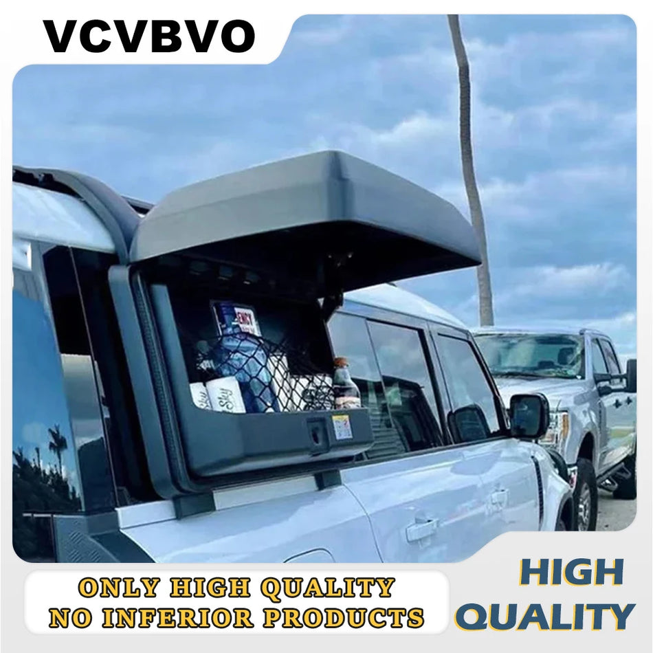 Kit Attrezzi Laterale Land Rover Defender 90 110 2020-2024, Scafo in PVC, Upgrade Esterno di Alta Qualità