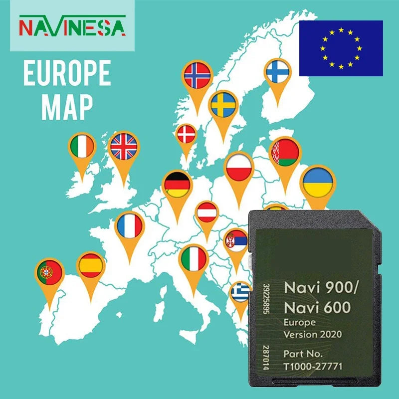 Navi 900 SD Card &ndash; High-Speed Navigation Maps for Opel Insignia