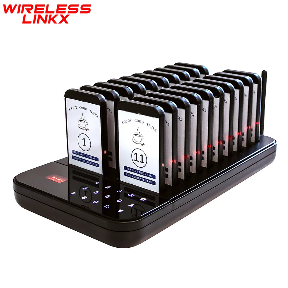 Waterdicht Restaurant Pager Systeem voor Voedseltruck F103