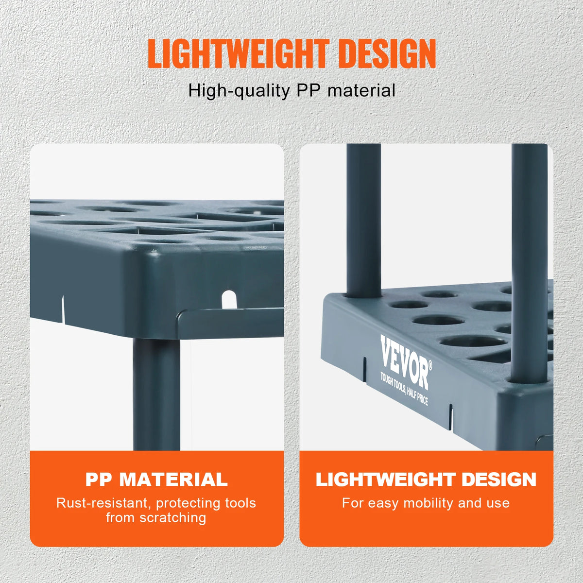 SucceBuy Garden Tool Organizer Tower - Space Saving