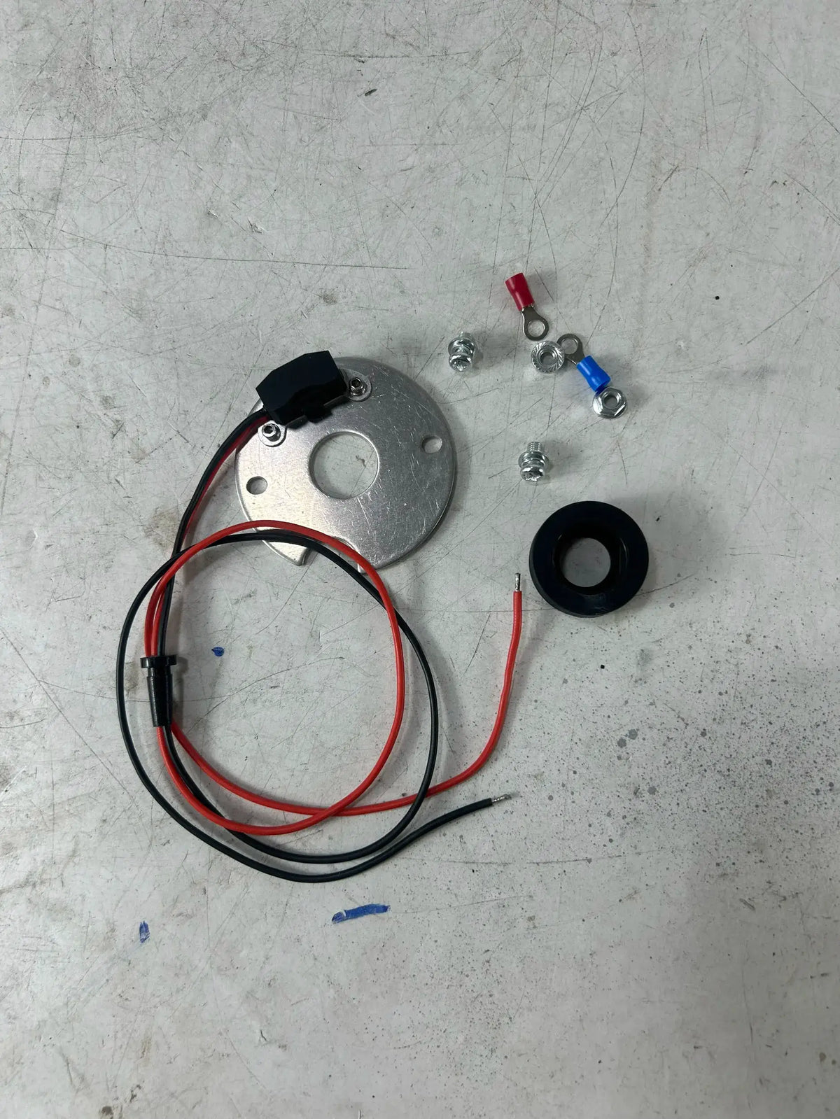 SherryBerg Eletrical Kit Module 4 Cylinder Ignitor Kit For Jeep 134 F Willy's mb WW2 CJ all Autolite 1945 1946 1947 - 1972 24V by InterCyprus Trading Ltd