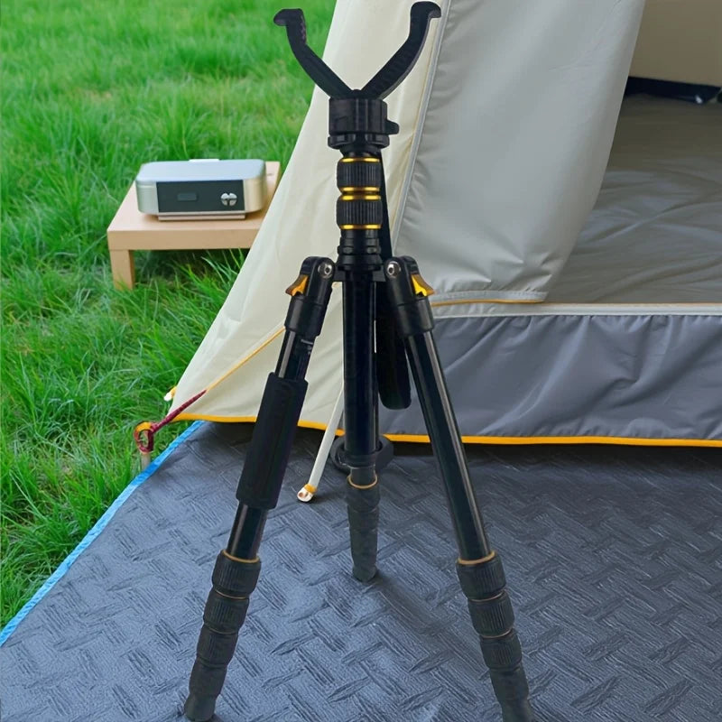 Aluminiumlegierung Kamera-Stativ mit V-Kopf Schnellverschluss für DSLR-Video